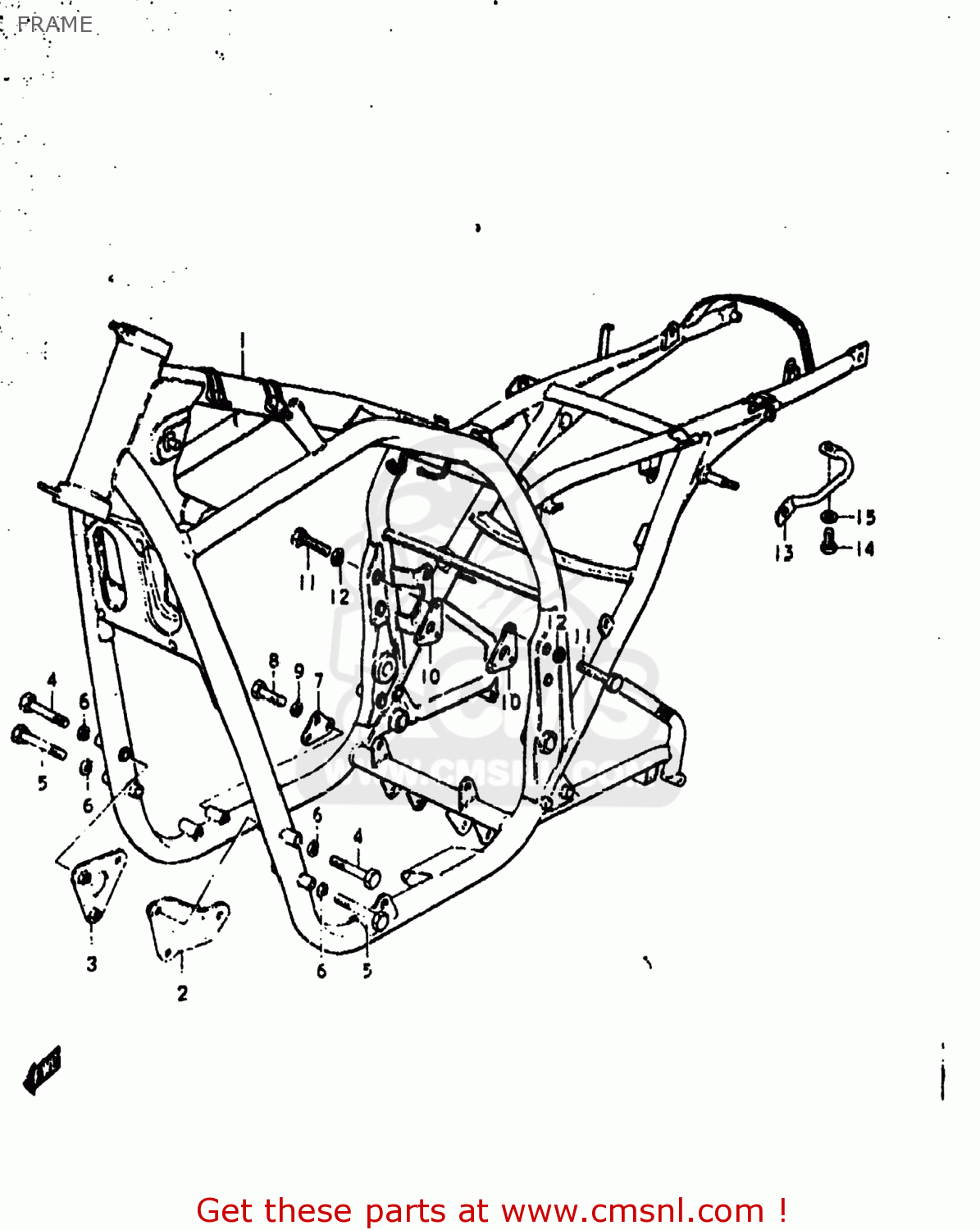 FRAME GS1000EN 1978 (C) USA (E03)