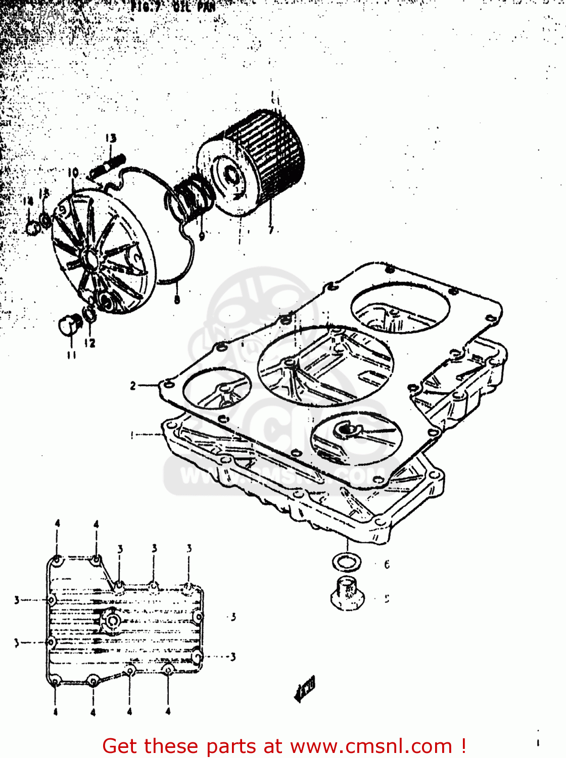 OIL PAN GS1000EN 1979 (N) USA (E03)