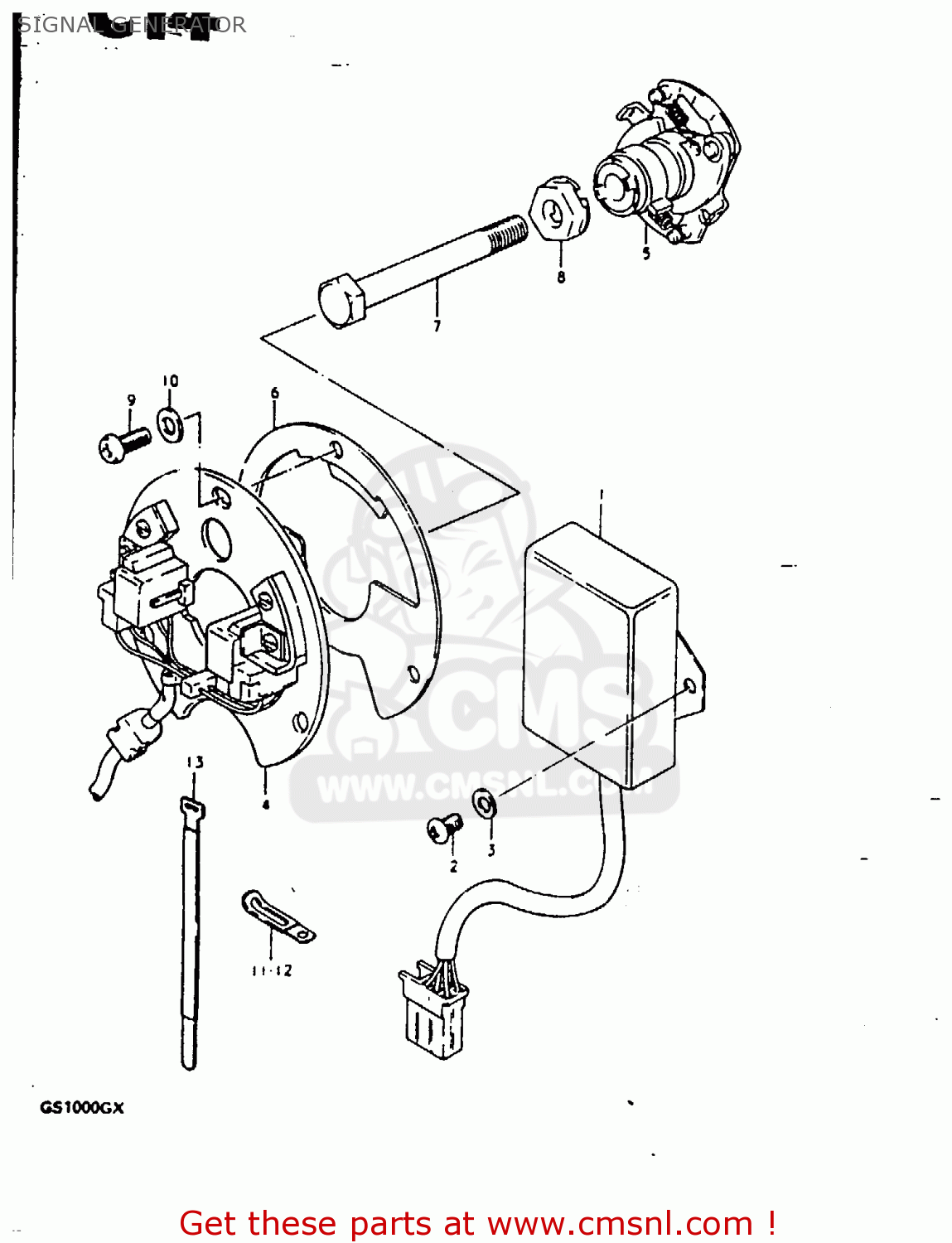 SIGNAL GENERATOR GS1000G 1980 (T) GENERAL EXPORT (E01)