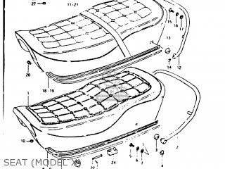 SEAT (MODEL X) - GS1000G 1980 (T) GENERAL EXPORT (E01)