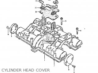 CYLINDER HEAD COVER - GS1000G 1980 (T) USA (E03)