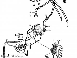 ELECTRICAL - GS1000G 1980 (T) USA (E03)