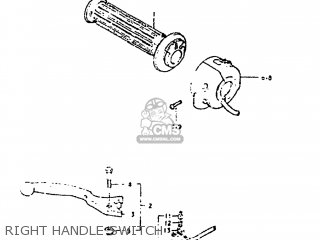 RIGHT HANDLE SWITCH - GS1000G 1980 (T) USA (E03)