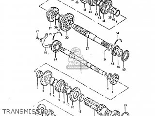 TRANSMISSION - GS1000G 1980 (T) USA (E03)