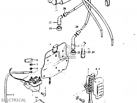ELECTRICAL - GS1000G 1981 (X) GENERAL EXPORT (E01)
