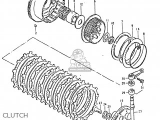 CLUTCH - GS1000G 1981 (X) USA (E03)