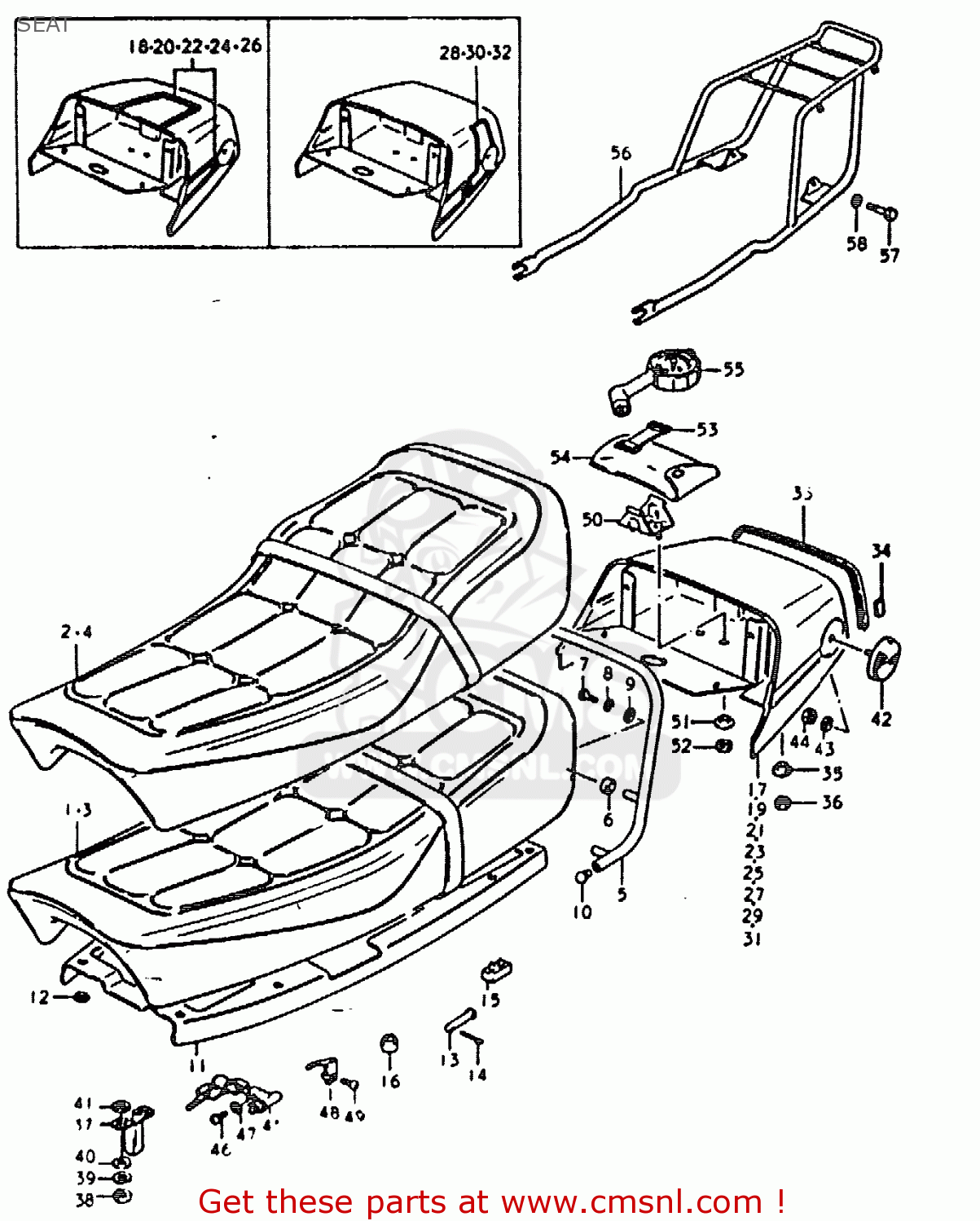 SEAT GS1000H 1978 (C) GENERAL EXPORT (E01)