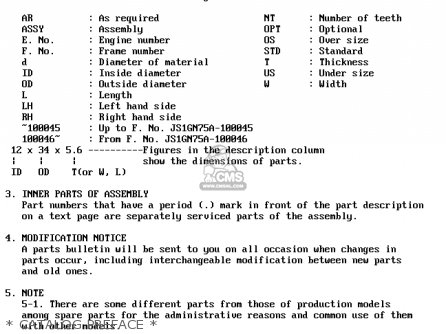 * CATALOG PREFACE * - GS1000H 1978 (C) GENERAL EXPORT (E01)