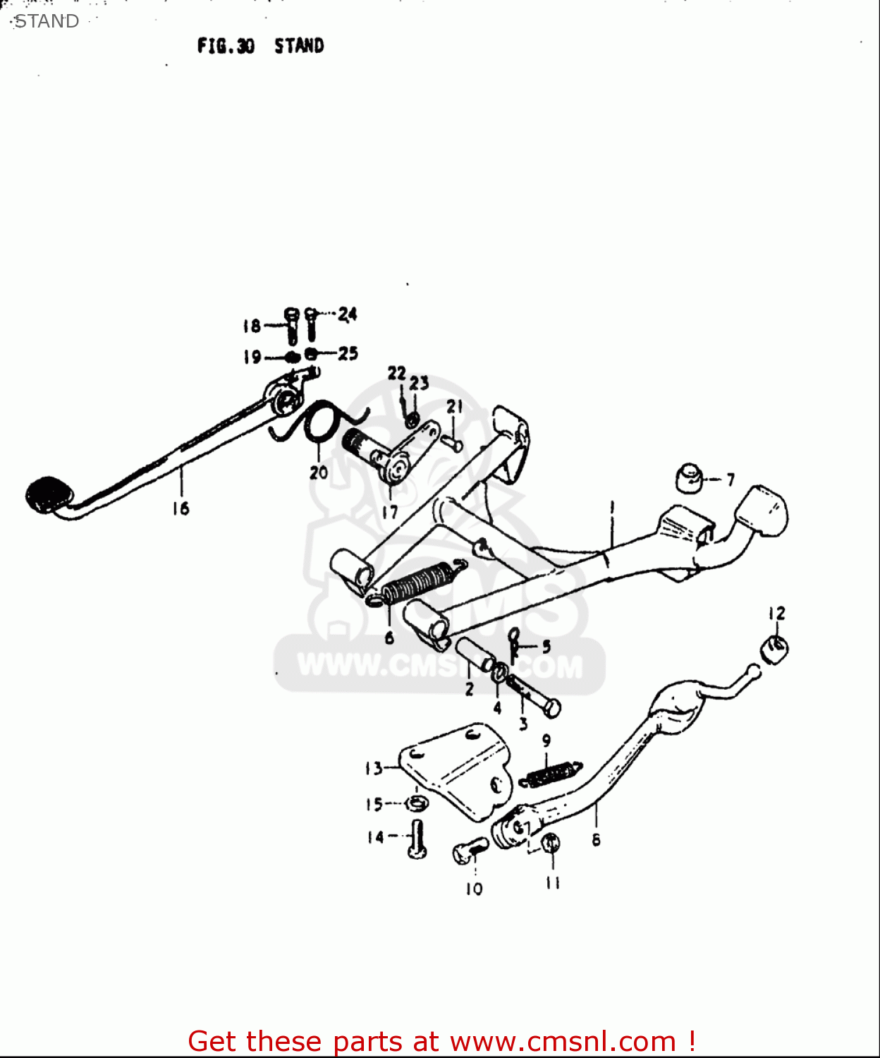 STAND GS1000L 1979 (N) USA (E03)