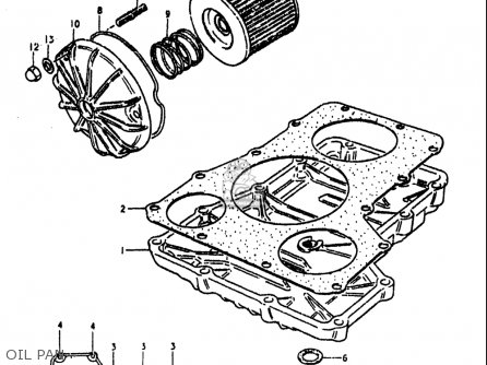 OIL PAN - GS1000L 1979 (N) USA (E03)
