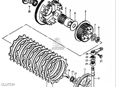 CLUTCH - GS1000L 1979 (N) USA (E03)