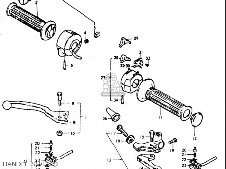 HANDLE SWITCH - GS1000L 1979 (N) USA (E03)