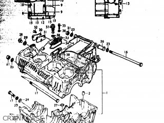 CRANKCASE - GS1000N 1978 (C) USA (E03)