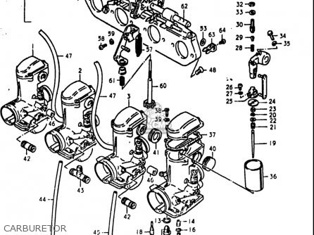 Suzuki GS1000S 1979 (N) USA (E03) parts lists and schematics