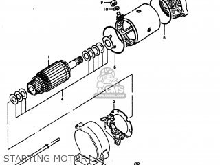 Suzuki GS1000S 1979 (N) USA (E03) parts lists and schematics