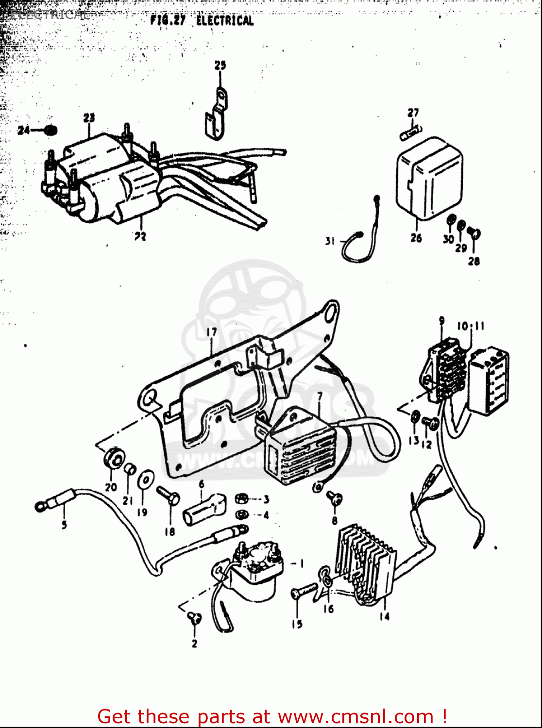 ELECTRICAL GS1000S 1979 (N) USA (E03)