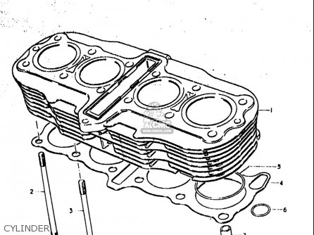 CYLINDER - GS1000S 1979 (N) USA (E03)