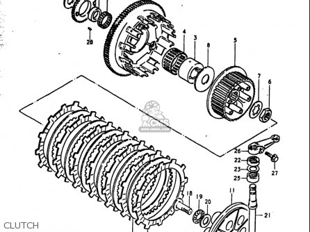 CLUTCH - GS1000S 1979 (N) USA (E03)
