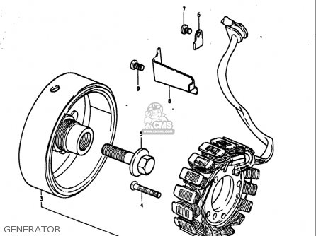 GENERATOR - GS1000S 1979 (N) USA (E03)