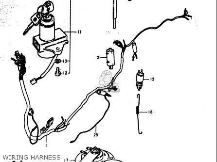 WIRING HARNESS - GS1000S 1979 (N) USA (E03)