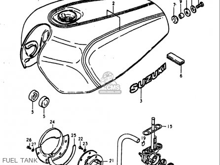 FUEL TANK - GS1000S 1979 (N) USA (E03)