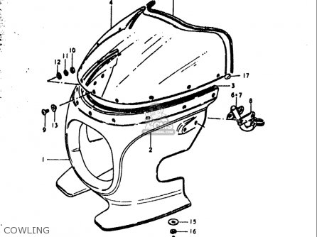 COWLING - GS1000S 1979 (N) USA (E03)
