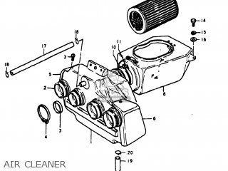AIR CLEANER - GS1000S 1980 (T) USA (E03)
