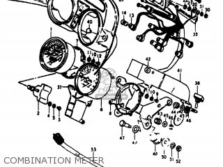 COMBINATION METER - GS1000S 1980 (T) USA (E03)