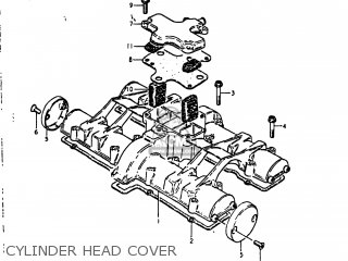 CYLINDER HEAD COVER - GS1000S 1980 (T) USA (E03)