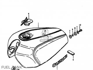 FUEL TANK - GS1000S 1980 (T) USA (E03)