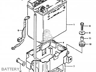 BATTERY - GS1100 1984 (E) USA (E03)