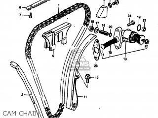 CAM CHAIN - GS1100 1984 (E) USA (E03)
