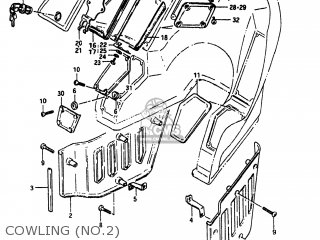 COWLING (NO.2) - GS1100 1984 (E) USA (E03)