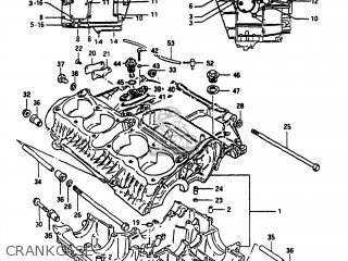 CRANKCASE - GS1100 1984 (E) USA (E03)