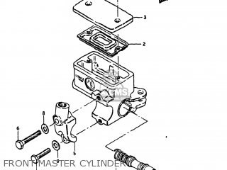 FRONT MASTER CYLINDER - GS1100 1984 (E) USA (E03)