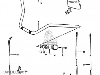 HANDLEBAR - GS1100 1984 (E) USA (E03)