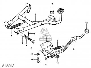 STAND - GS1100 1984 (E) USA (E03)