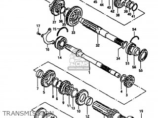 TRANSMISSION - GS1100 1984 (E) USA (E03)