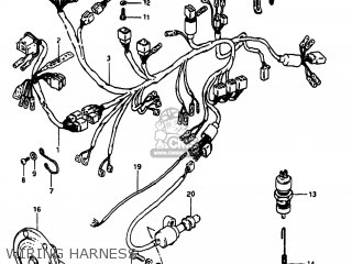 WIRING HARNESS - GS1100 1984 (E) USA (E03)