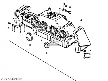 AIR CLEANER - GS1100 1984 (E) USA (E03)