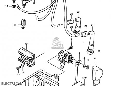 ELECTRICAL - GS1100 1984 (E) USA (E03)