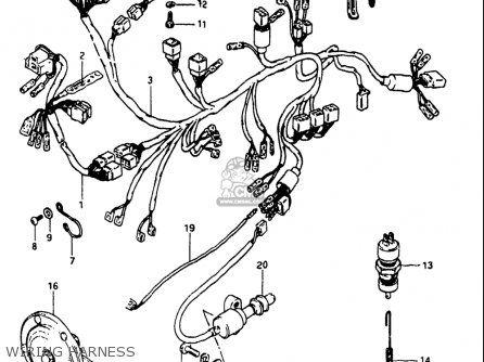 WIRING HARNESS - GS1100 1984 (E) USA (E03)