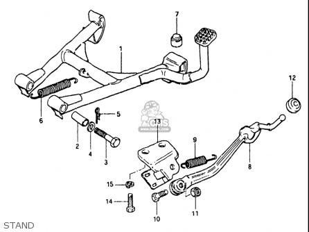 STAND - GS1100 1984 (E) USA (E03)