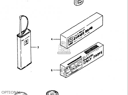 OPTIONAL - GS1100 1984 (E) USA (E03)