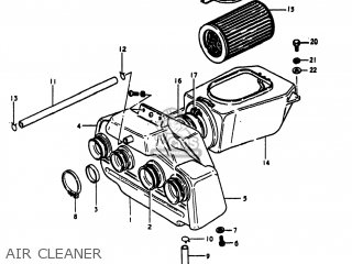 AIR CLEANER - GS1100E 1980 (T) USA (E03)