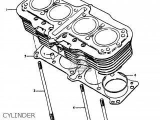 CYLINDER - GS1100E 1980 (T) USA (E03)