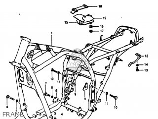 FRAME - GS1100E 1980 (T) USA (E03)