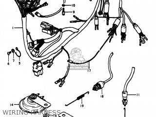 WIRING HARNESS - GS1100E 1981 (X) USA (E03)