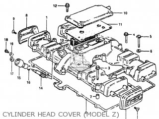 CYLINDER HEAD COVER (MODEL Z) - GS1100E 1983 (D) USA (E03)