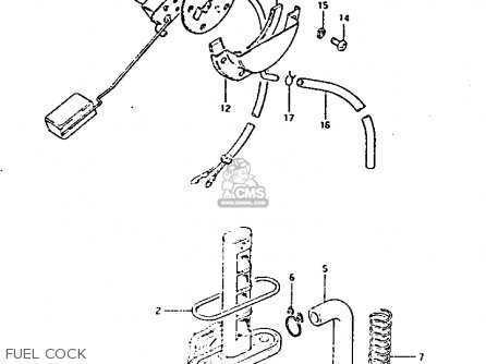 FUEL COCK - GS1100G 1982 (Z) GENERAL EXPORT (E01)